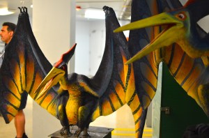 Look - real audio animatronics! Also, if you squint really hard, you can see REAL BACKSTAGE EPCOT. (Call Perez Hilton!)