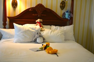 Looks like Mousekeeping had a little fun while we were out...