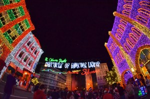 The Osborne lights at Hollywood Studios never disappoint.