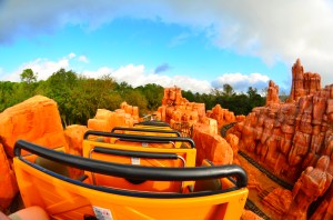 Alone on a runaway train.