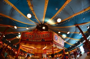 Big Top Souvenirs, one of our surprisingly favorite places in New Fantasyland.