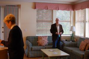 OKW living room, with grandparents. (Hi, grandparents!)