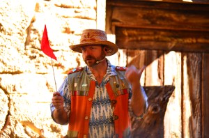 And then there's this guy! He's actually *in* the bird show. He also looks suspiciously like Zach Galifinakis' brother, don't you think?