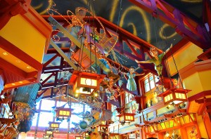 Surprisingly less chaotic than the actual store itself.