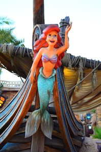 This was as close as we got to riding a ride on such a busy night.