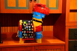 Burrito the pin trading burro.