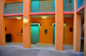 Another plus? Coronado's elevators.