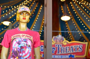 The height of circus fashion.