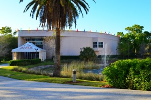 The Ringling's Tibbals Learning Center, where you'll find the circus model.