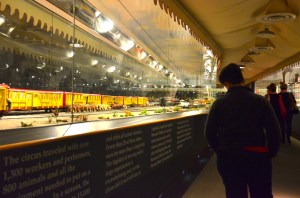 Our first glimpse of the model. CP on your right, to give you a sense of scale.