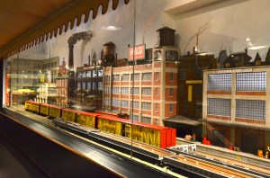 The circus comes to town via the rails.