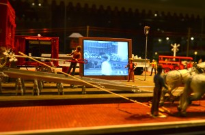 The model incorporates historic footage seamlessly into the model - a really unique curation tool.