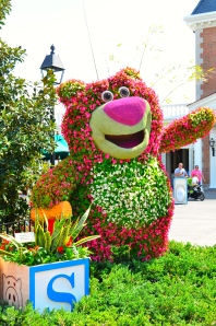 Lotso has a new home by the American Adventure, but he still smells like strawberries.