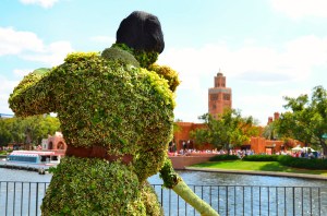 It should be France in the background, but Morocco works.