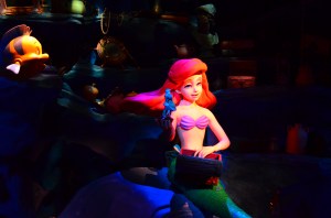 Ariel's eyes always look so creepy on this ride.