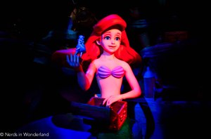Why do Ariel's eyes look so dead on this ride? It's really creepy.