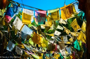 And some prayer flags.