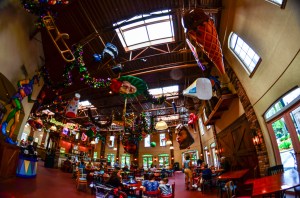 POFQ quick service dining area. I found it kind of meh.