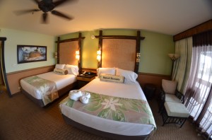 Updated Polynesian room. Gorgeous.