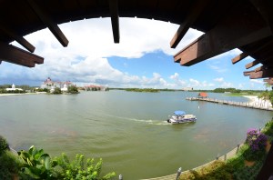The view from room 3408, a theme park view room in Tuvalu.