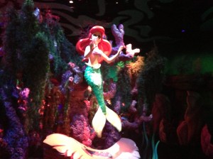 Seriously, who designed the lighting on this ride? It's awful.