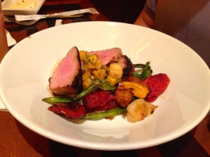 The pork tenderloin: so good it rivals the California Grill's.