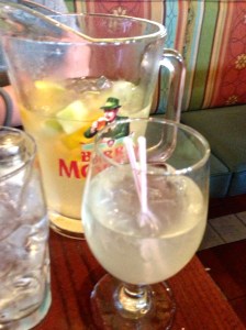 Sangria is a must. We tried white wine this time; while I slightly prefer the red, this was tasty (and went down very easily!).