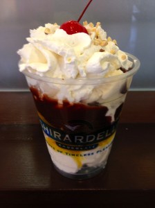 Chocolate. Butterscotch. Other stuff. Bliss.