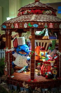 What the BoardWalk's gingerbread display used to look like. I was partial to this one, mostly because of my love for Stitch.