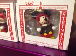 Or this (admittedly cute) German Mickey ornament.