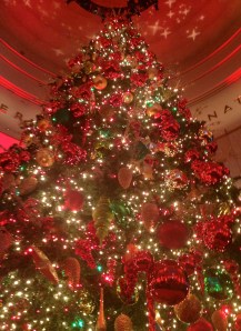 Truthfully it is quite an impressive Christmas tree.